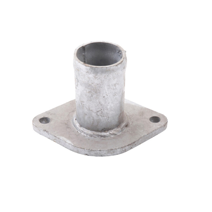 Schlauchtülle mit Flansch oval verzinkt 