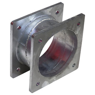 Flange extension straight 