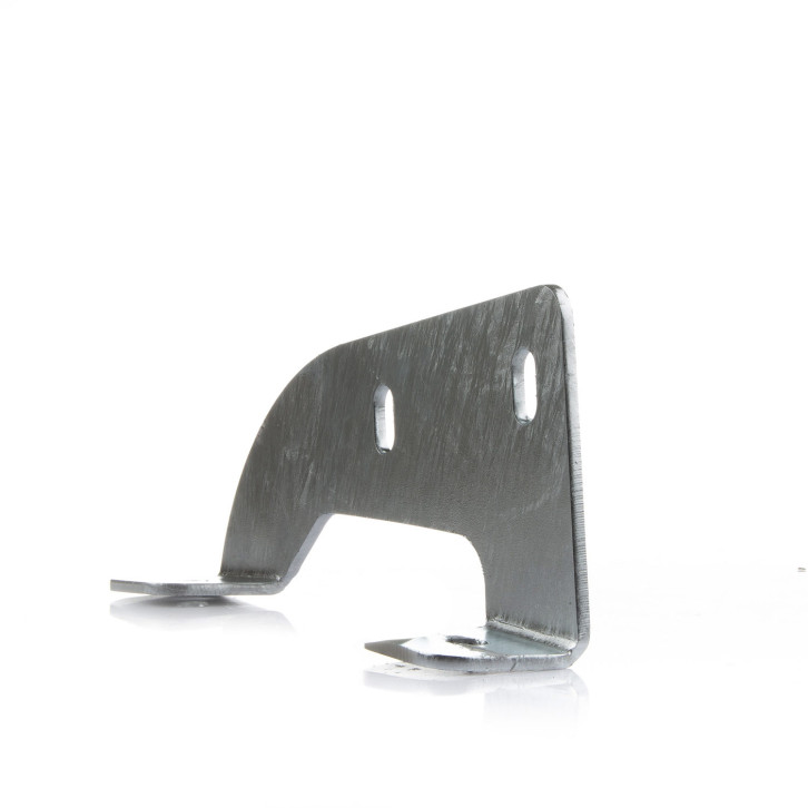 Screw-on holder for sprinkler nozzle support steel tank on Poly tank 