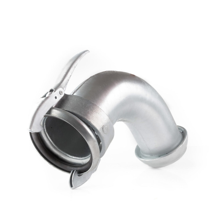 Bogen 90° - Perrot-System/ verstärkte Ausführung mit Siederohrbogen 