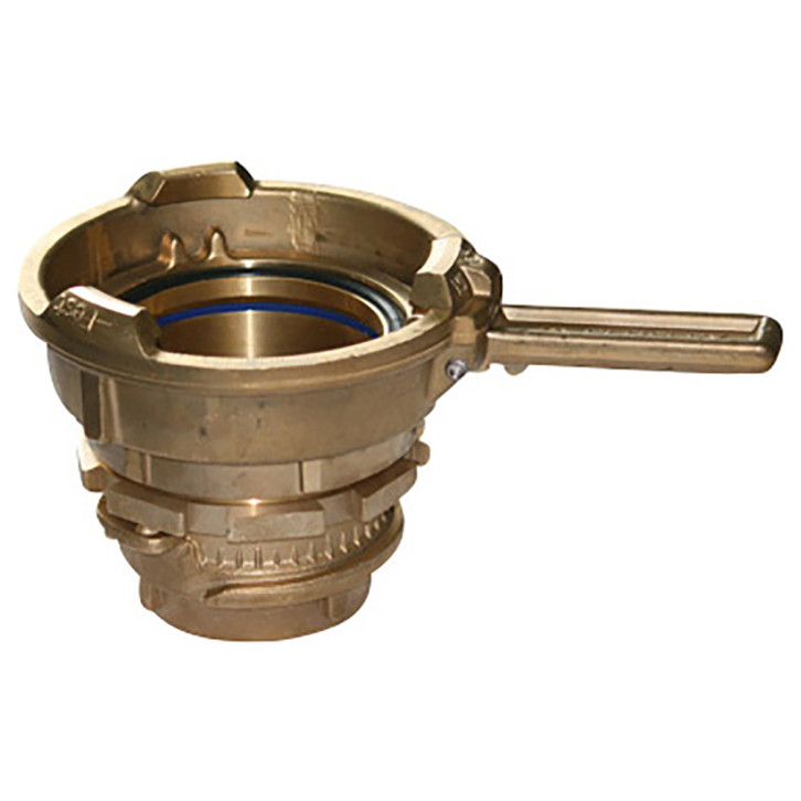 Transition coupling for tanker 