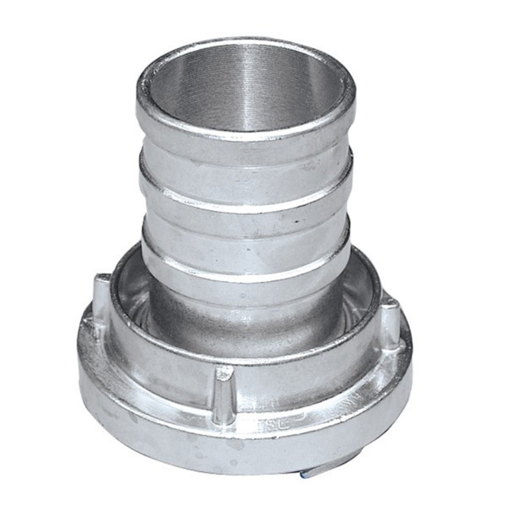 Alu-Saugkupplung mit Schlauchtülle 