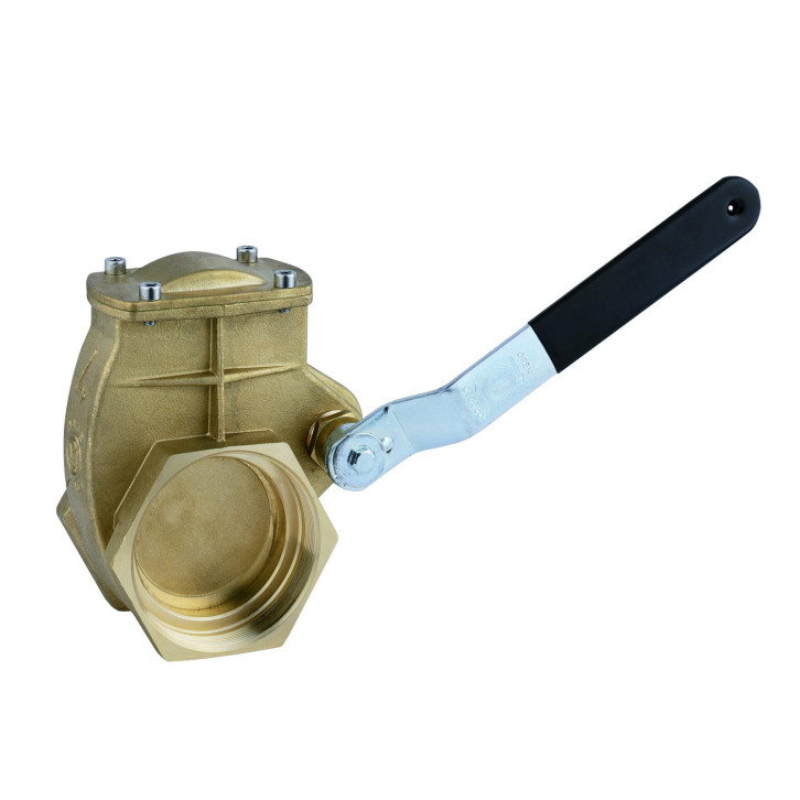 Handhebelschieber aus Messing - MZ 