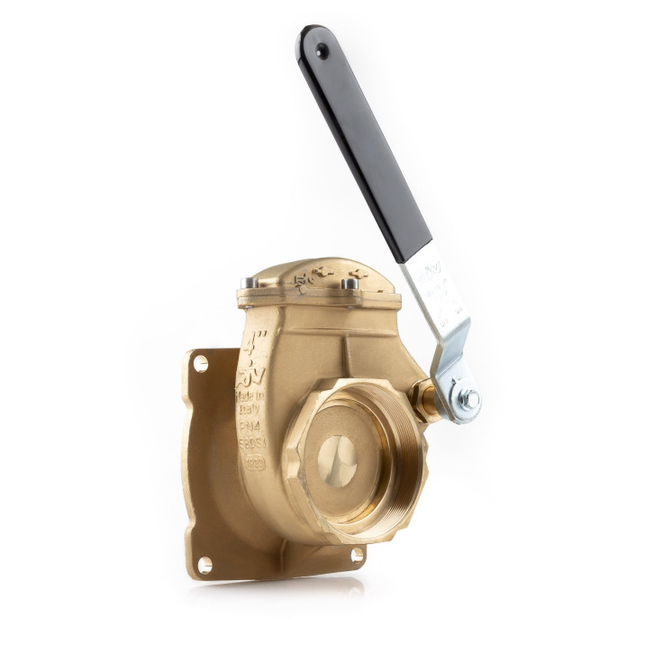 Handhebelschieber aus Messing - RIV 580 Turchese 