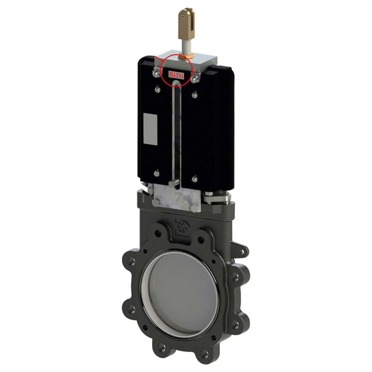 Plattenschieber mechanisch für Handhebel - LOCKER BiDi 150 - Battioni 