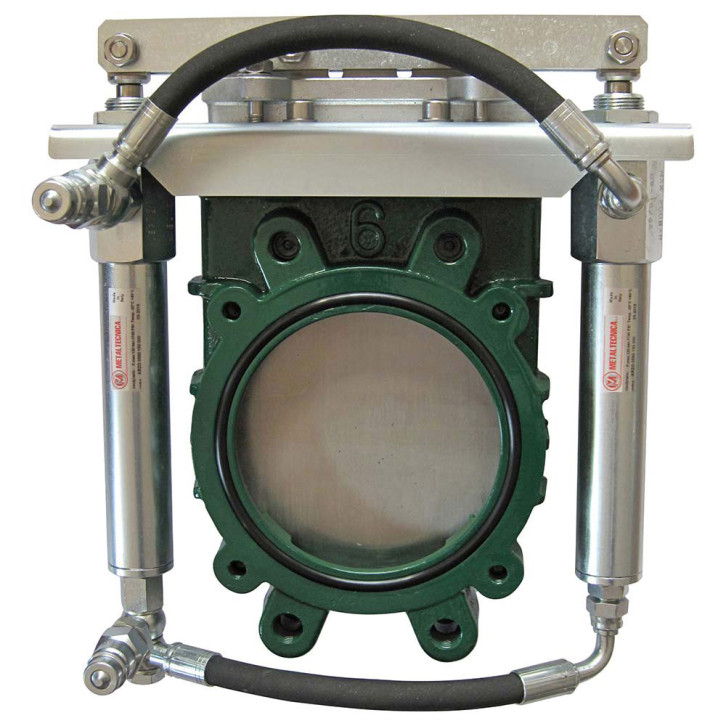 Plattenschieber hydraulisch (kompakt) - MZ 