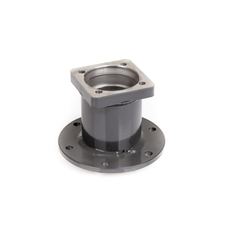 Lagergehäuse für Turbobefüller mit Reinigungsklappe 