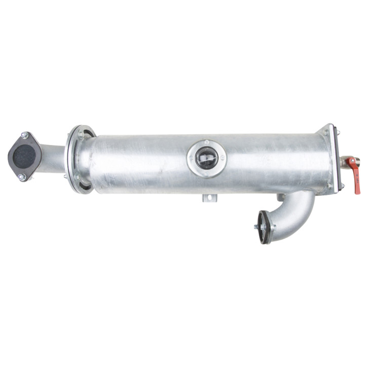 Foam separator, screwed with porthole (complete) 