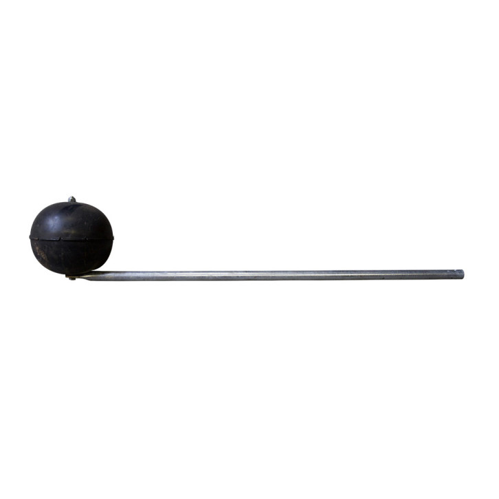 Rod with float ball / for tank filling level indicator 