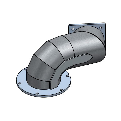 Rohrbogen für Saugarm Elefant 2017 