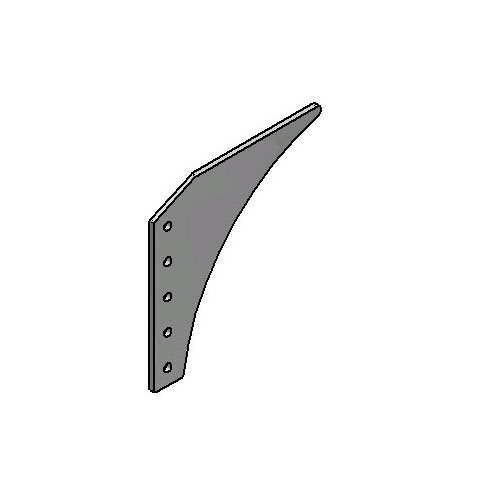 Plate for tank type Fliegl 4 t rear hydraulics 