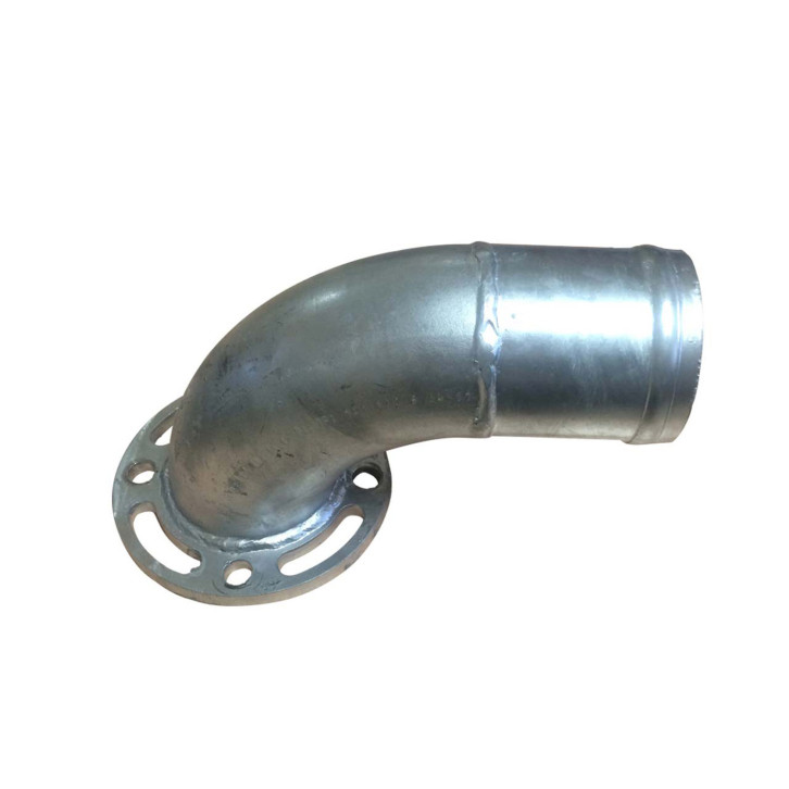 Pipe elbow for silencer / syphon 