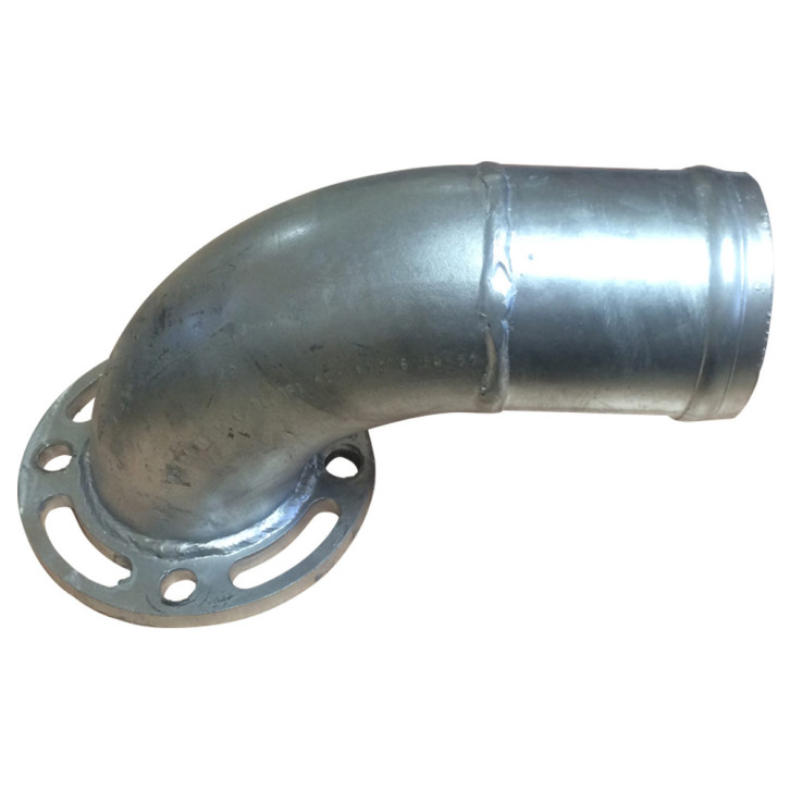 Pipe elbow for silencer / syphon 