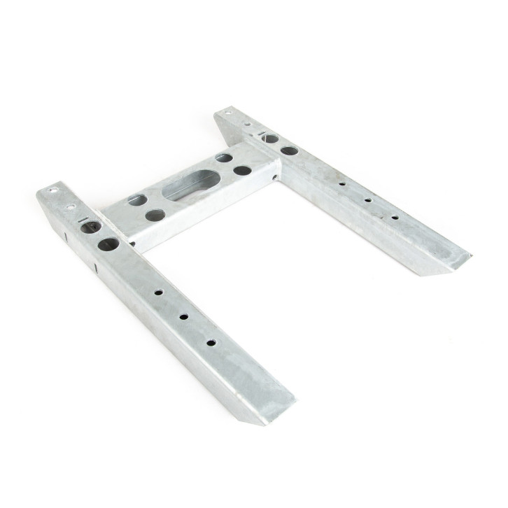 Holder for silencer/control cabinet 