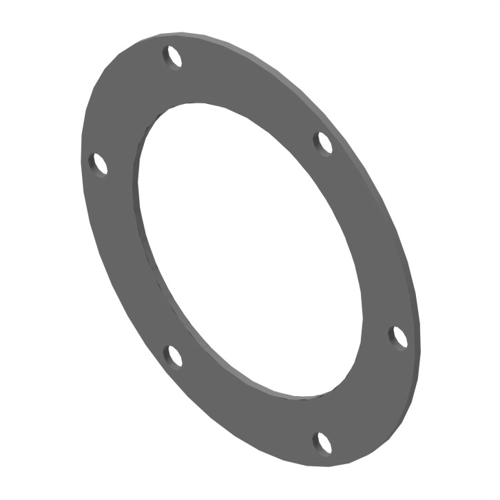 Flanschdichtung für Turbobefüller und Drehkranz/gelenk 