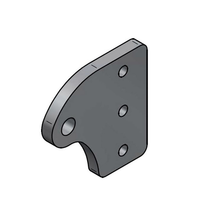 Cylinder support for suction arm/docking device 