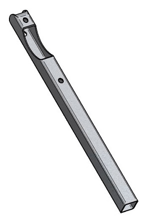 Riser pipe holder for tank with riser pipe 8" 