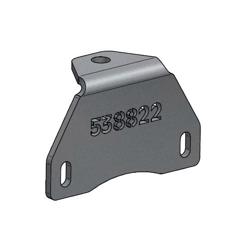 Holder plate for suction pipes 