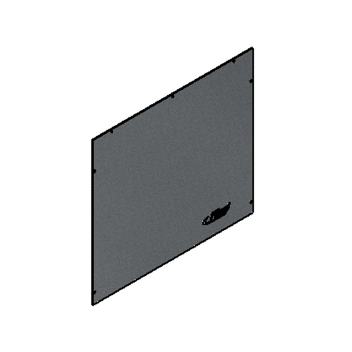 Abdeckplatte klein für Hydraulikblock 