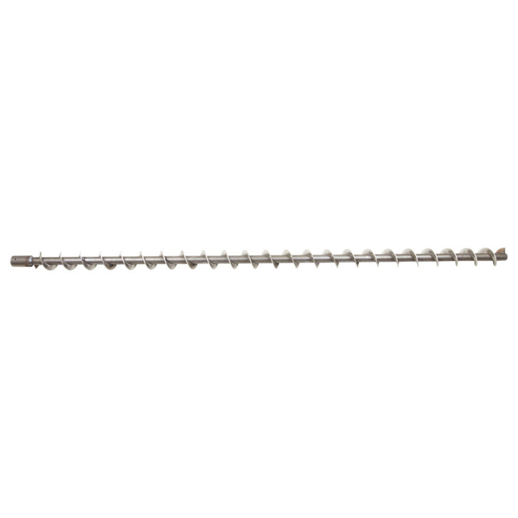 Verteilerschnecke 2050mm kurze Buchse / V2A / linksdreh. 