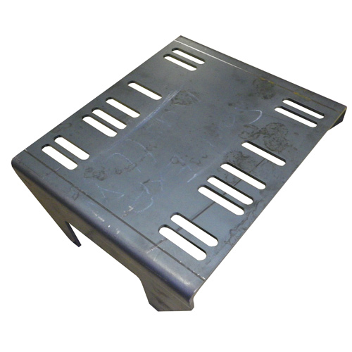 Kompressorblech für Zugholm hydr. gef. 