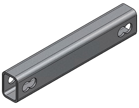 Verschraubungsrohr f. Exzenterschneckenhalterung u. Pumpe 