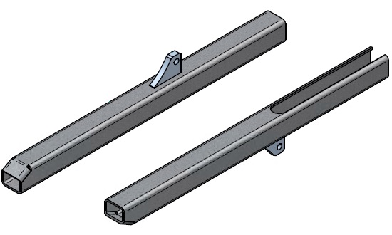 Verriegelungsrohr für Dom 600 hydraulisch 