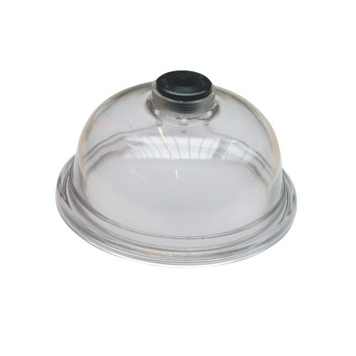 Sight glass for syphon separator 