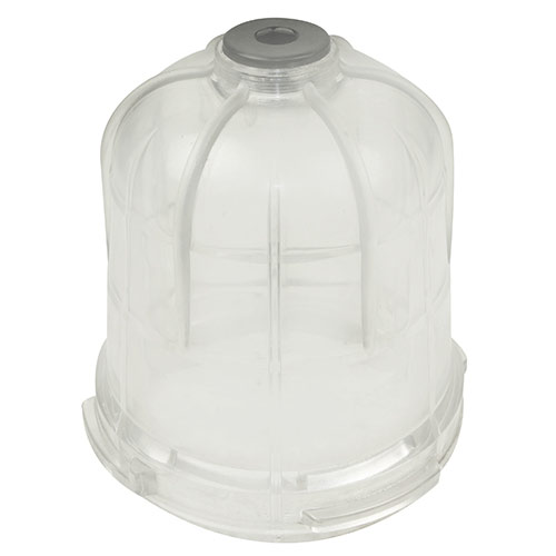 Sight glass for syphon separator 