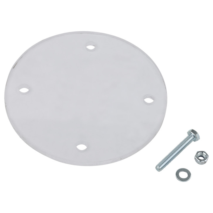 Sight glass for foam separator 