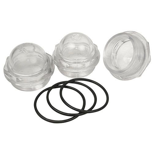 Schauglas mit Dichtung 