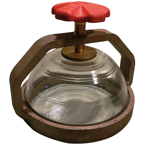 Schauglas mit Handrad 