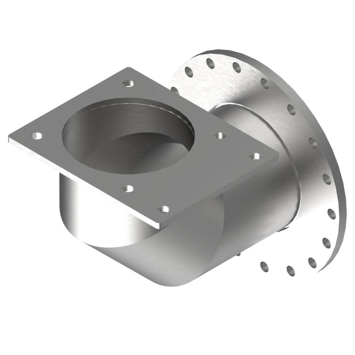 Rohrbogen für Turbobefüller 