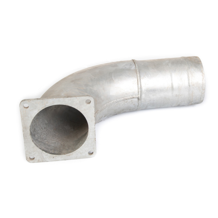 Rohrbogen mit Schlauchtülle 90° 