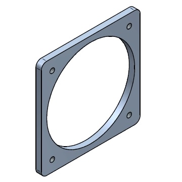 Spezialflansch für Bunkerbefüller 