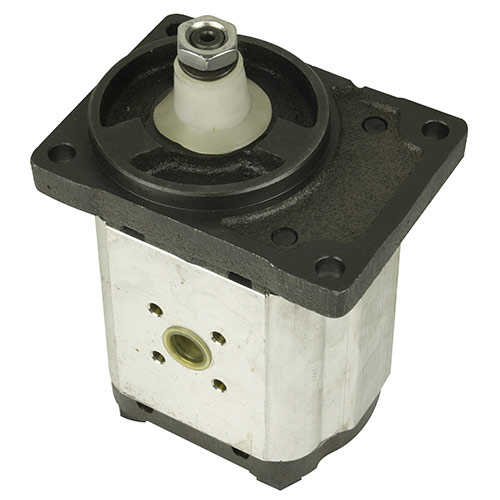Hydraulic pump with flange 