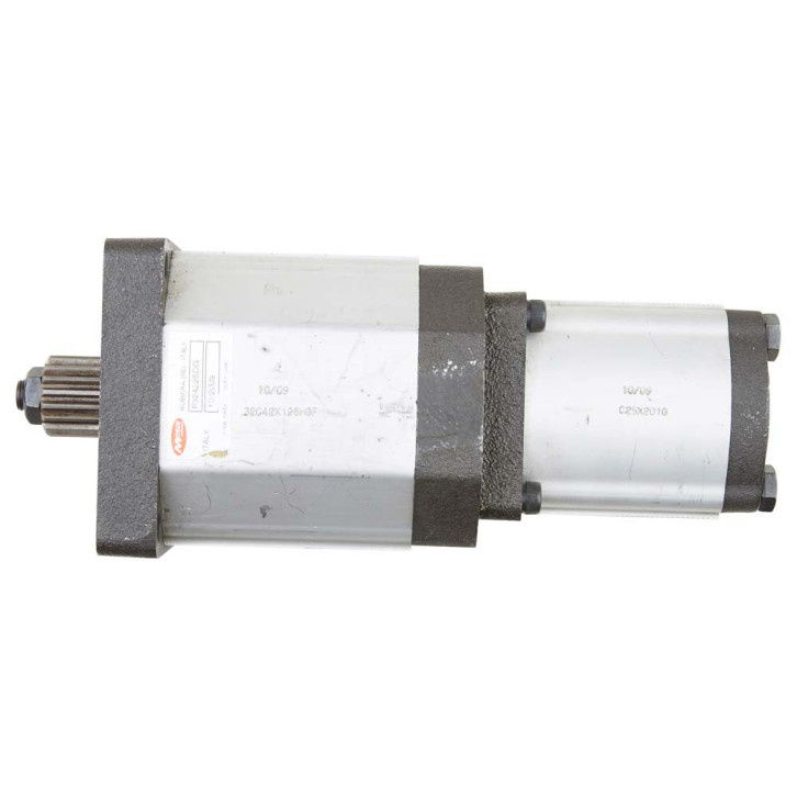 Tandem oil pump for unloading distributor / with thread 