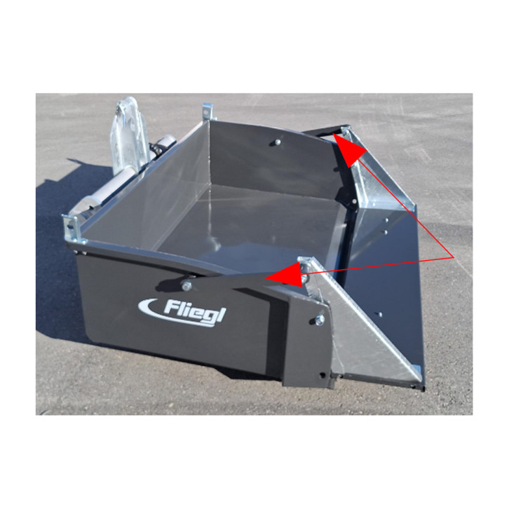 Ladeflächeverlängerung für Heckschaufel Gigant (Aufpreis) 