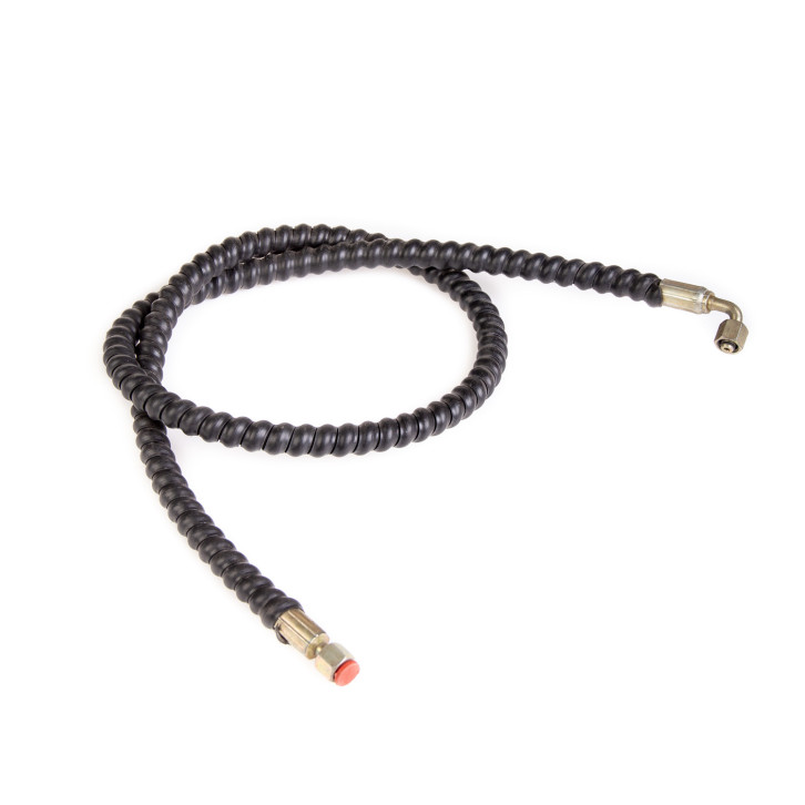 Hydraulikschlauch mit 90° Bogen (einseitig) 