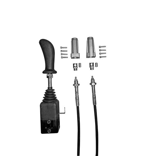 One-hand lever with cable pull for Walvoil 