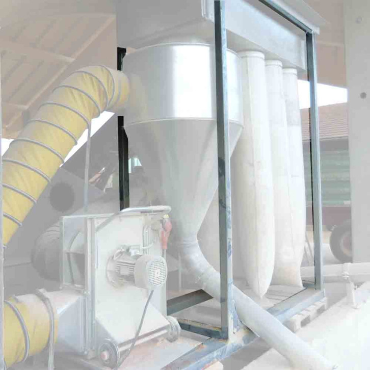 Gestell für Hackschnitzeltrocknung 