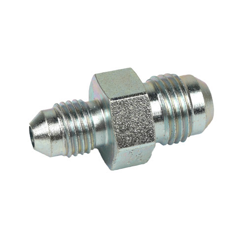 Straight reducing fitting for 37° flanged pipe 