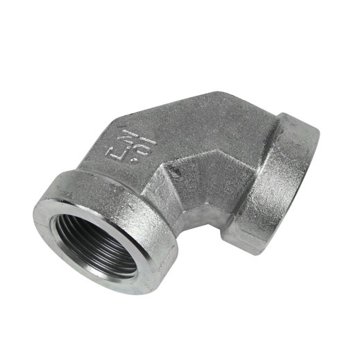 Threaded elbow coupler 45° 