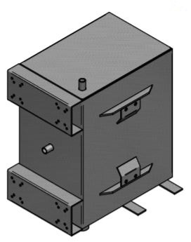 Hydrauliktank V = 210 Liter Stapleraufnahme 