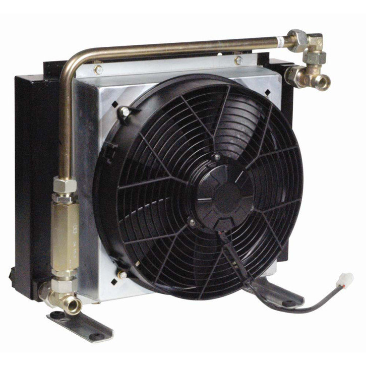 Ölkühler mit Lüfter 193 x 193mm 