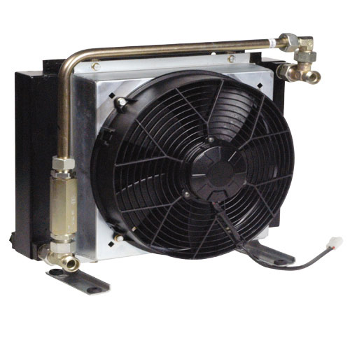 Ölkühler mit Lüfter 370 x 360 mm 