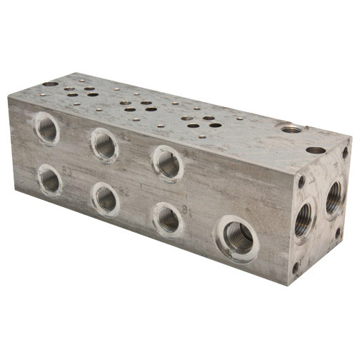 Grundplatte mit DBV / 2 Rücklaufbohrungen 