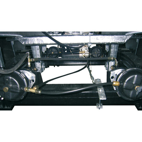 Hydraulische u. Druckluft Bremsanlage kombi. 