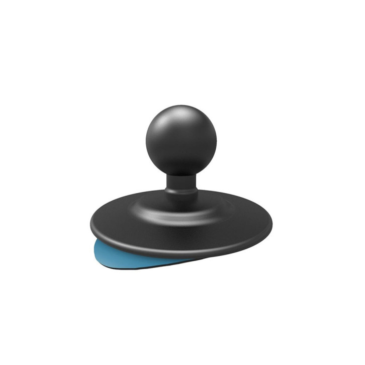 RAM MOUNT Klebeplatte für glatte Oberflächen mit B-Kugel (1 Zoll) 