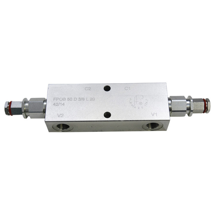 Senkbremsventil für Rohrleitungseinbau 